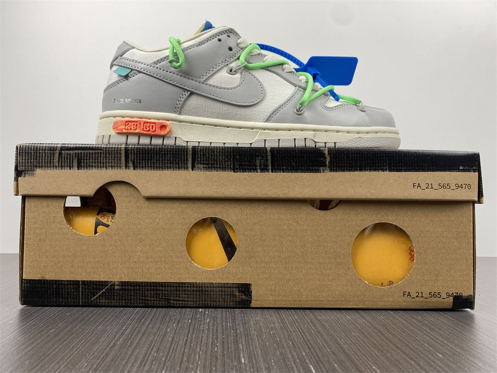 OF x Nk Dunk Low NO.26 Of 50 DM1602-116