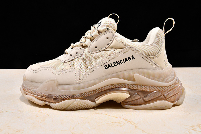BLCG Triple-S Clear Sole Trainers 544351 W09OH 7083