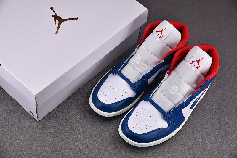 Air Jordan 1 Mid“French Blue” BQ6472-146