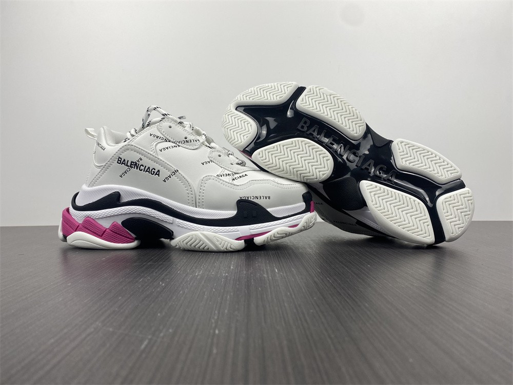Ba*len*cia*ga triple s black sneaker 524039 w2fa4 9155