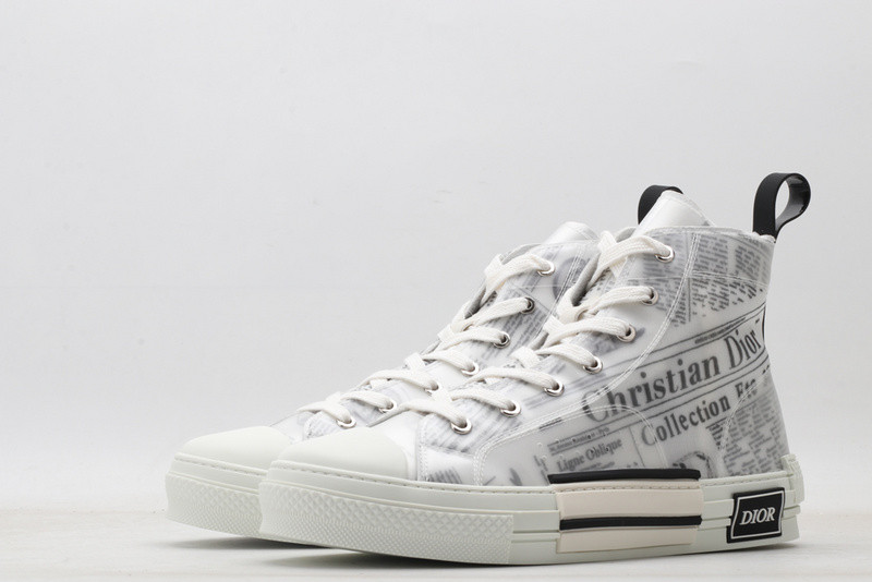 DR B23 High Top Daniel Asham Newspaper 3SH118YUO_H069