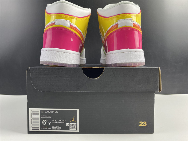 Air Jordan Retro 1 Mid Edge Glow CV4611-100