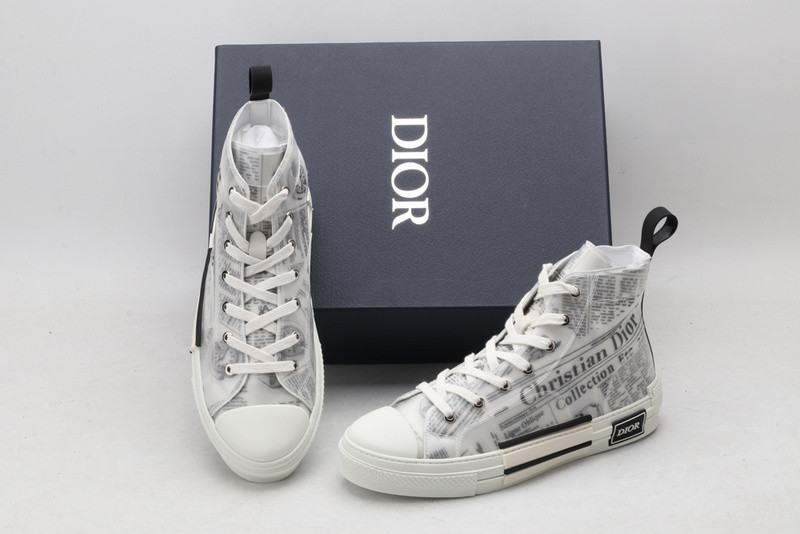DR B23 High Top Daniel Asham Newspaper 3SH118YUO_H069