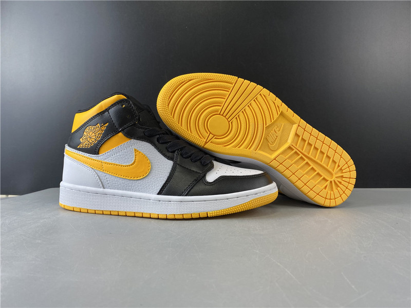 Air Jordan 1 Mid Laser Orange Black (W) CV5276-107