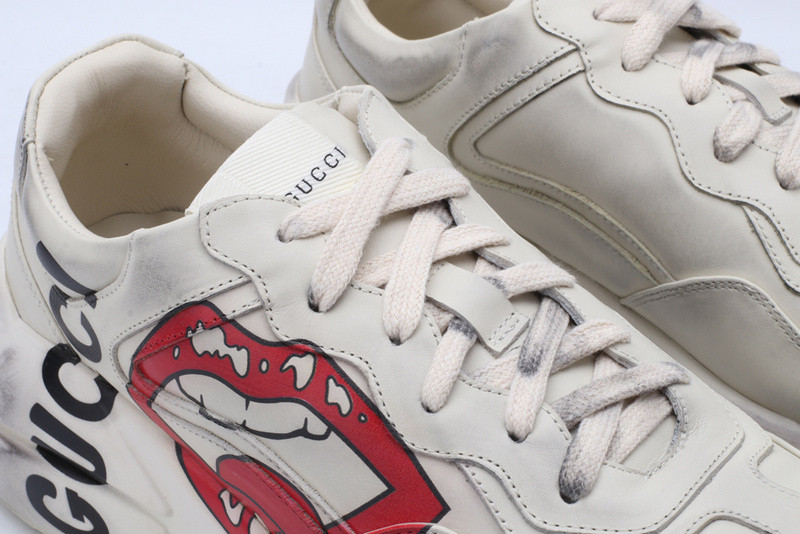 GC Rhyton Sneaker With Mouth Print 552093 A9L00 9522