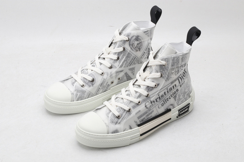 DR B23 High Top Daniel Asham Newspaper 3SH118YUO_H069