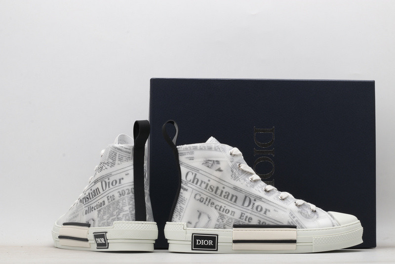 DR B23 High Top Daniel Asham Newspaper 3SH118YUO_H069