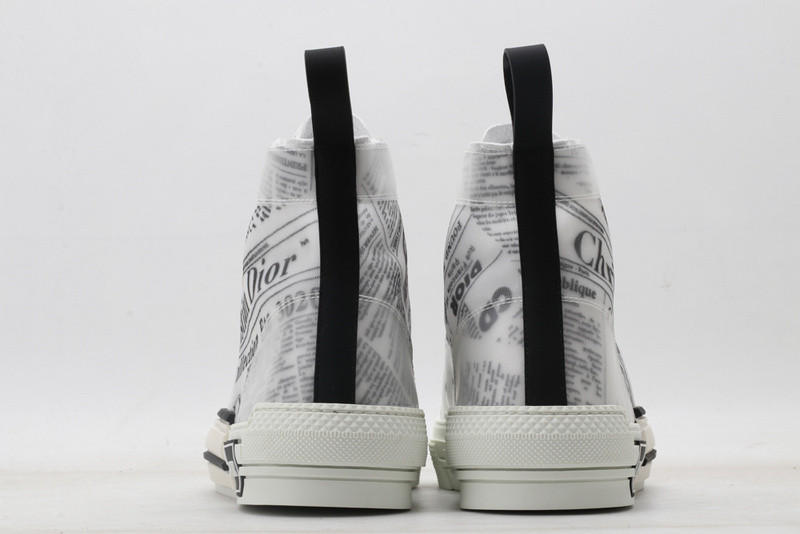 DR B23 High Top Daniel Asham Newspaper 3SH118YUO_H069