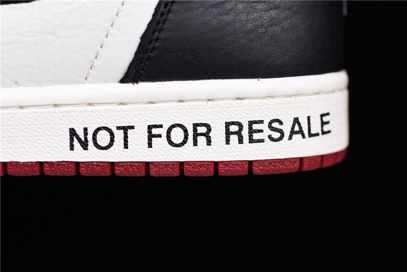 Air Jordan 1 Retro High OG NRG “Not For Resale” Varsity Red 861428-106