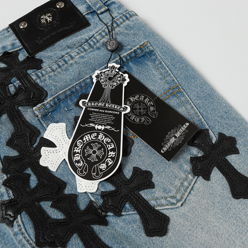 Ch*0me heart jeans