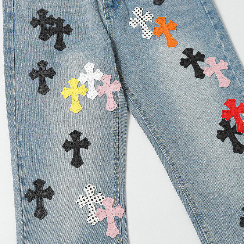 Ch*0me heart jeans