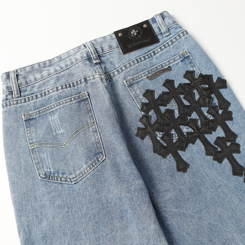 Ch*0me heart jeans