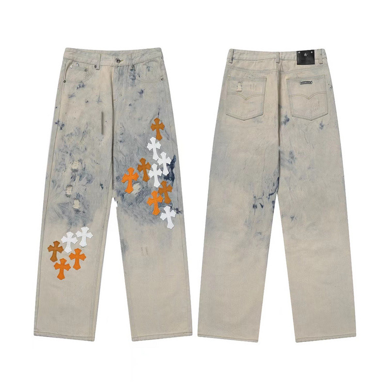 Ch*0me heart jeans