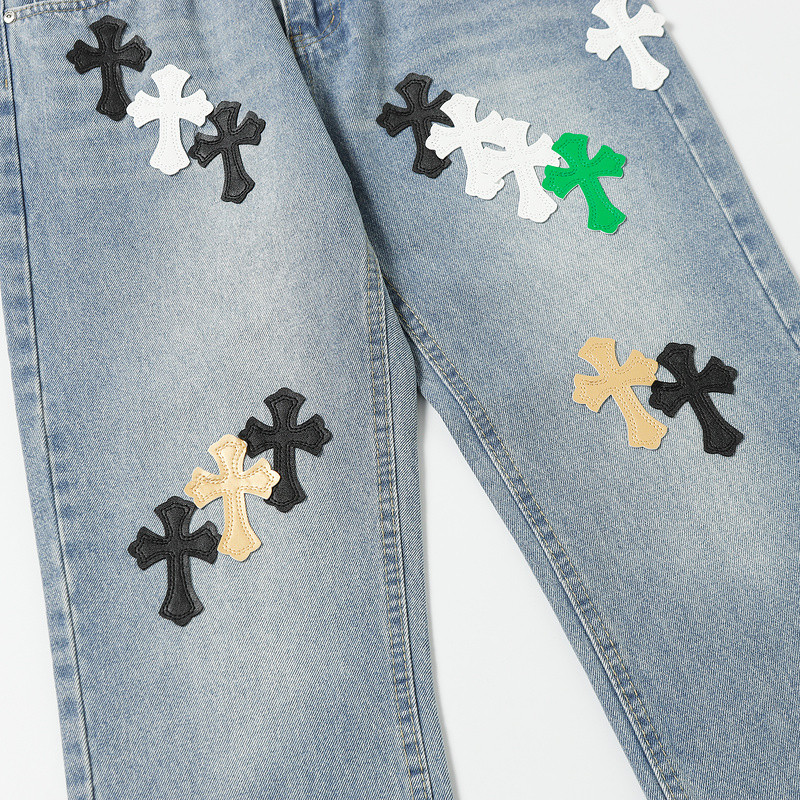 Ch*0me heart jeans