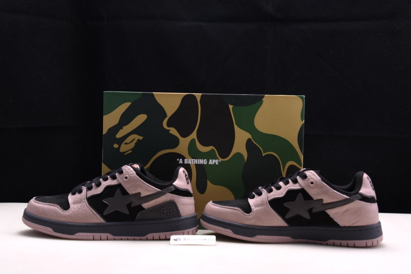Bape Low Black Pink