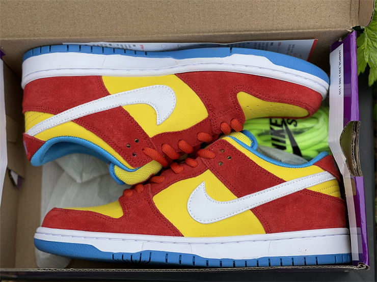 Nike SB Dunk Low “Bart Simpson” BQ6817-602