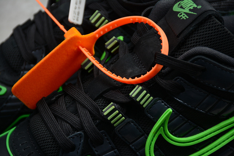 OFF White x Nike Air Rubber Dunk “Green Strike” CU6015-001