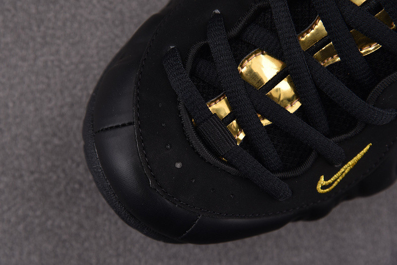 NK Air Foamposite Pro Black Metallic Gold 624041-009