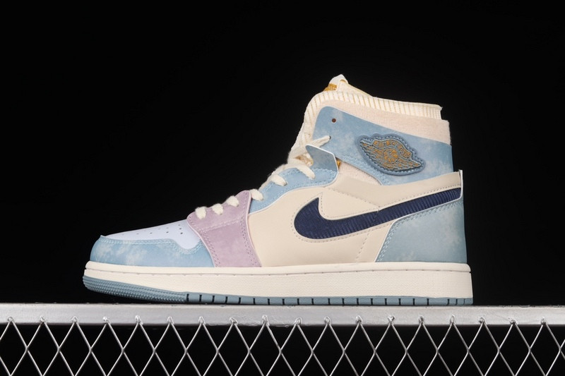 AIR JORDAN 1 ZOOM CMFT PINK OXFORD/PLUM FOG/SUMMIT WHITE DQ5092-651