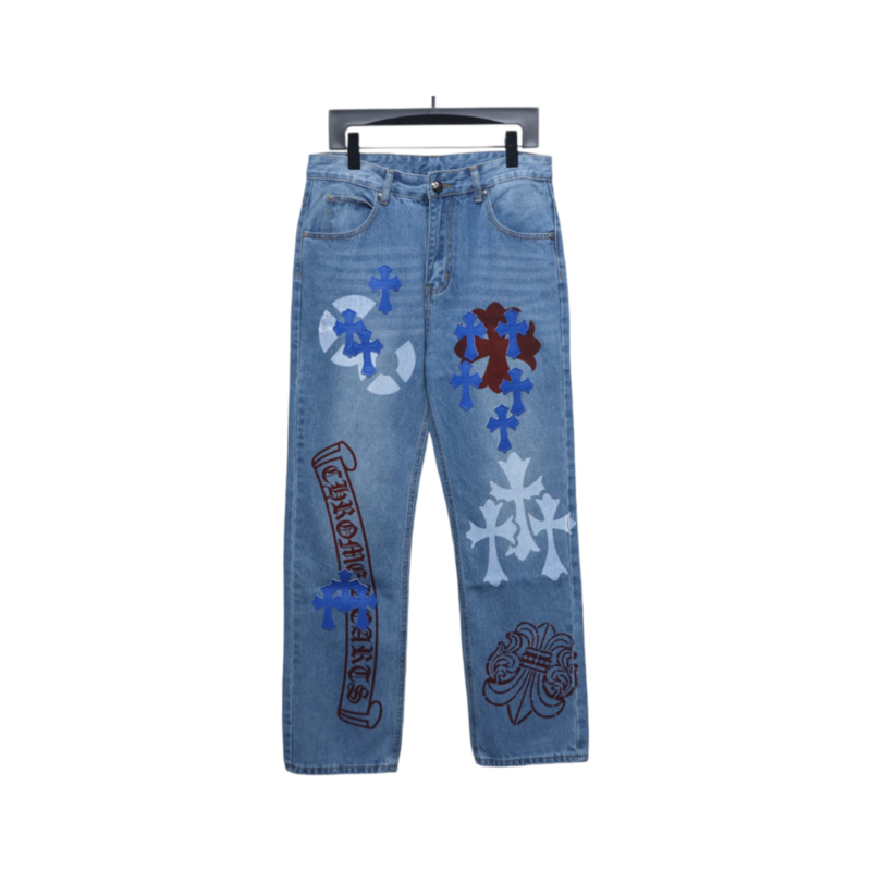 Ch*0me heart jeans
