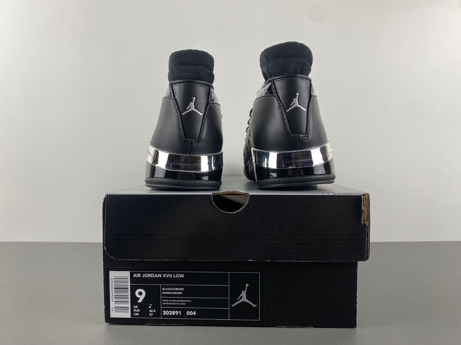 Air Jordan 17 Low Black 303891-004