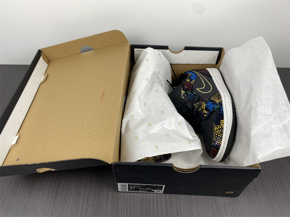Air Jordan 1 Low WMNS “Multi Snakeskin” CW5580-001