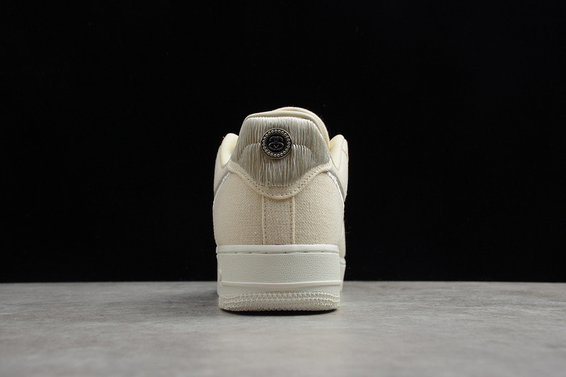 Stussy x Nike Air Force 1 Low Fossil Stone CZ9084-200