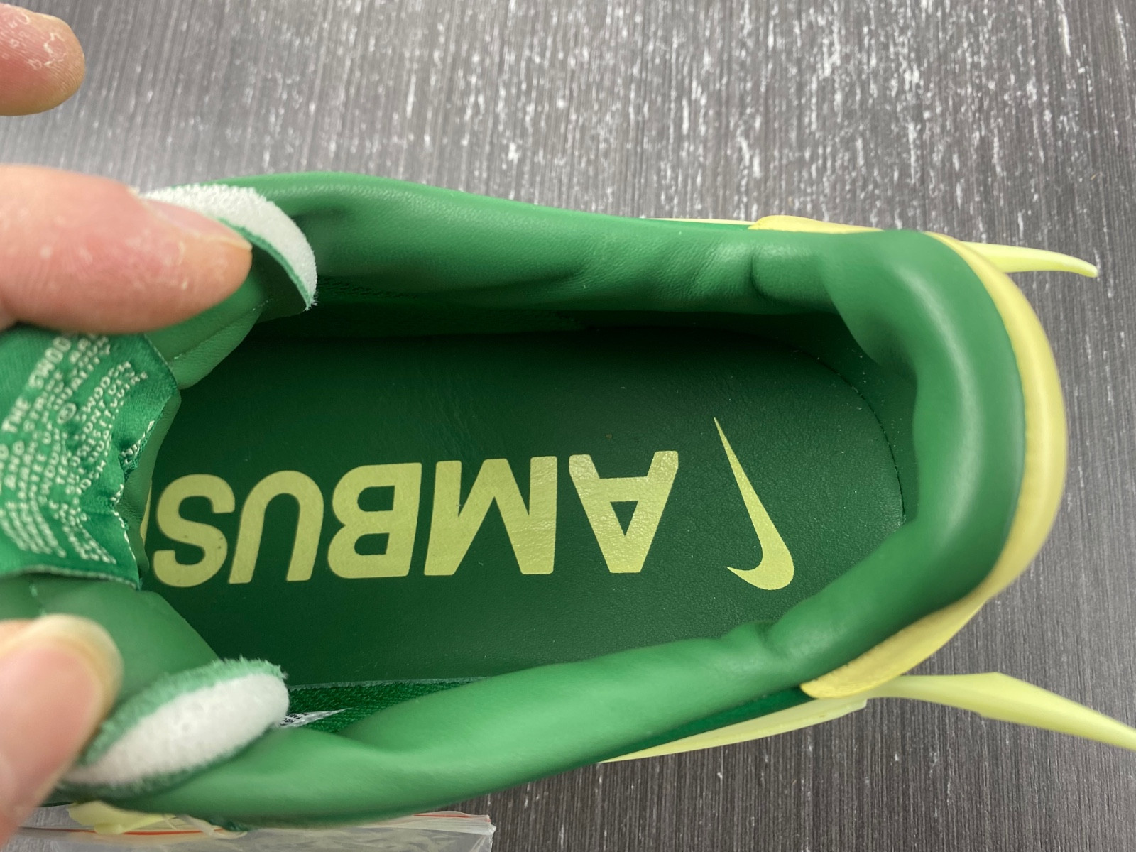 Nike Air Force 1 Low SP AMBUSH Green DV3464-300