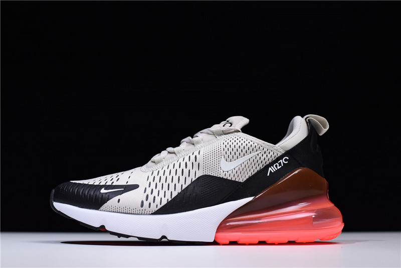 NIKE mens AIR MAX 270 “Light Bone” black AH8050-003