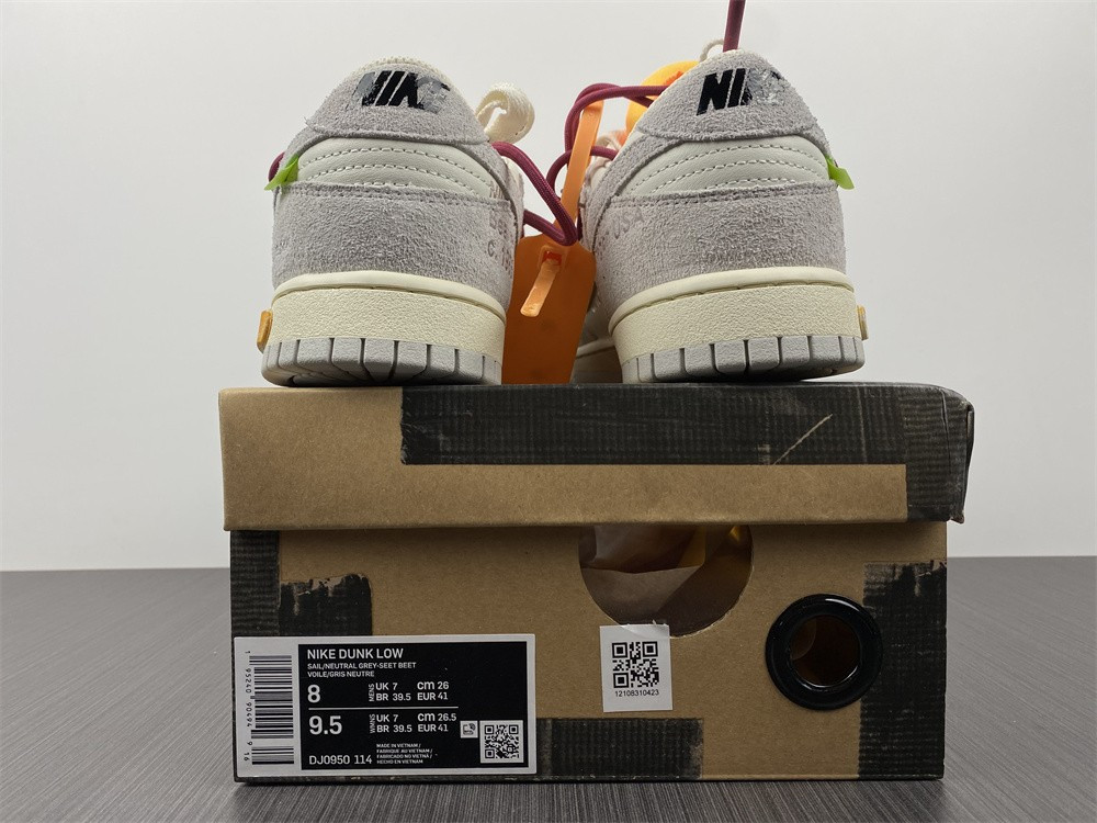 OF x Nk Dunk Low NO.35 Of 50 DJ0950-114