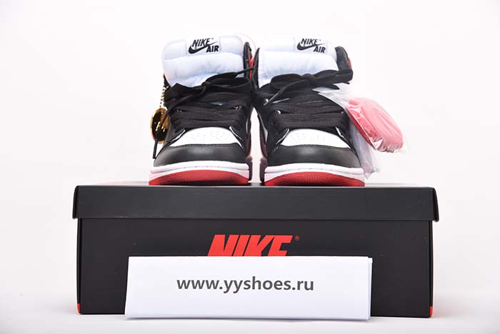 JORDAN 1 RETRO HIGH SATIN BLACK TOE - CD0461-016