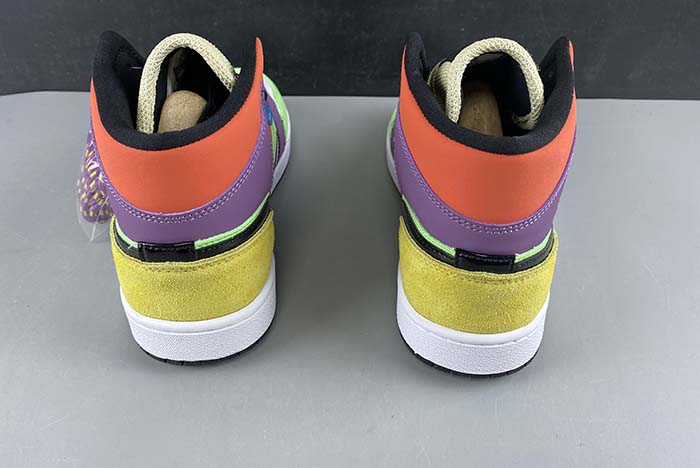 Air Jordan 1 Mid “Multicolor” CW1140 100