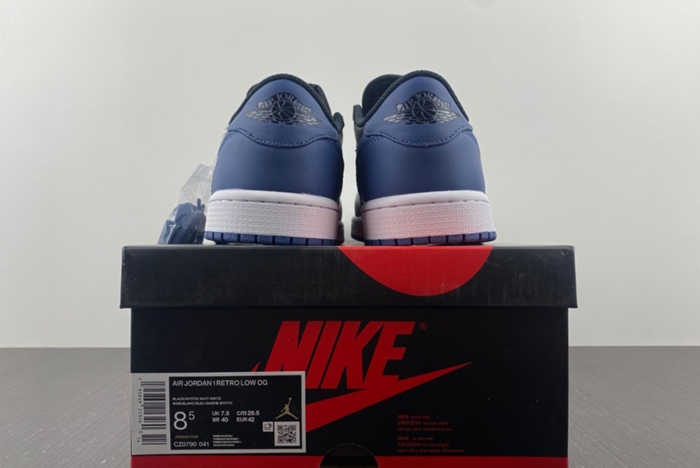 Air Jordan 1 Low OG Mystic Navy  CZ0790-041