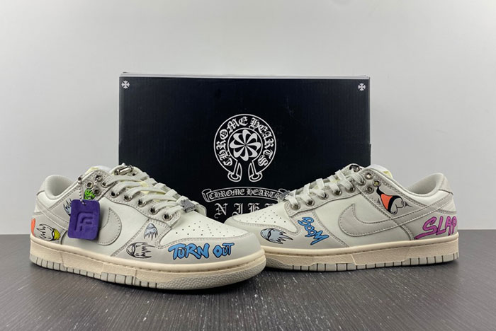 nike dunk low Ch*0me He**ts dd1503- 107