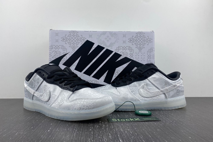 CLOT x fragment x Nike Dunk Low FN0315-110