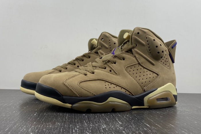Air Jordan 6 WMNS Gore-Tex “Brown Kelp”  FD1643-300