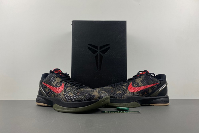 Nike Kobe 6 Protro “Italian Camo”  FQ3546-001