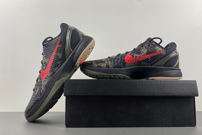 Nike Kobe 6 Protro “Italian Camo”  FQ3546-001