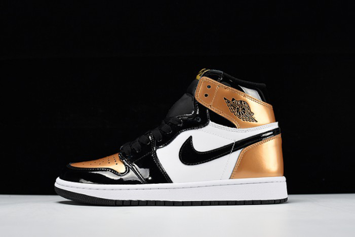 Air Jordan 1 Retro High Glod Toe Equality MENS AQ7474-001